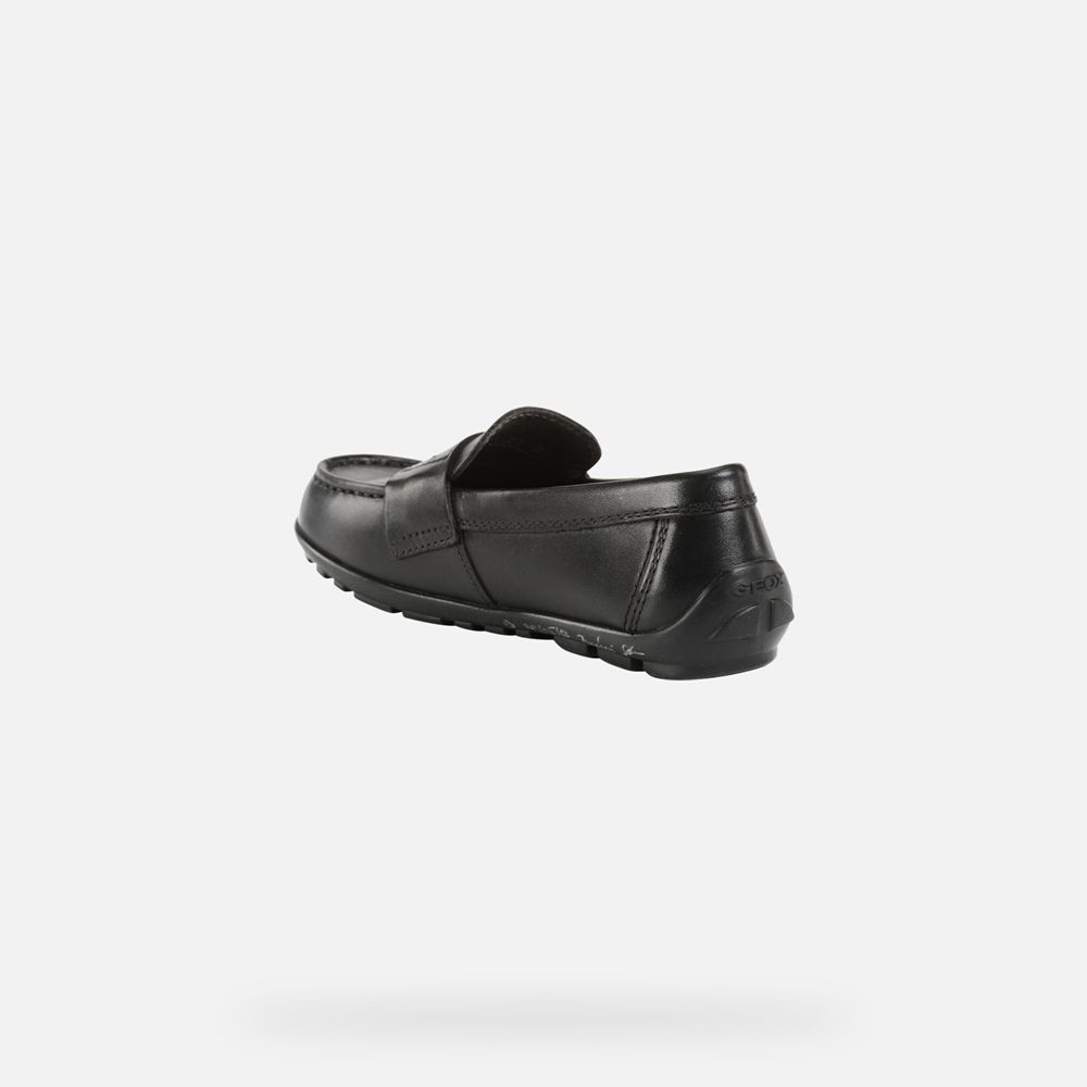 Mocassin Geox New Fast - Noir - Garcon 092534-RBE